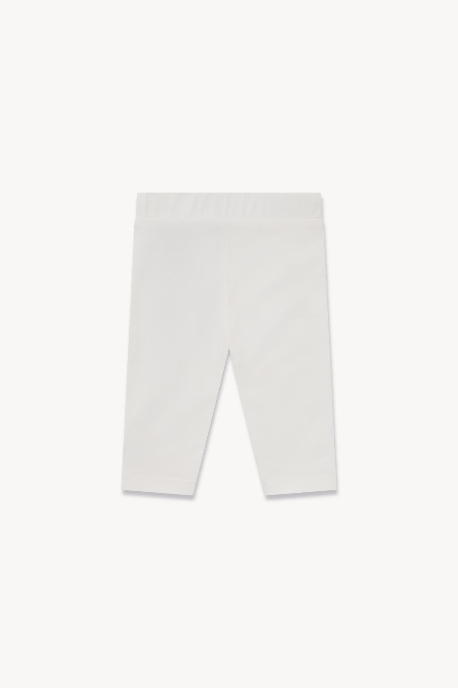 Cotton Leggings Girl White Moncler 3